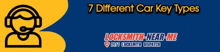 Read more about the article 7 Different Car Key Types