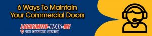 Read more about the article 6 Ways To Maintain Your Commercial Doors